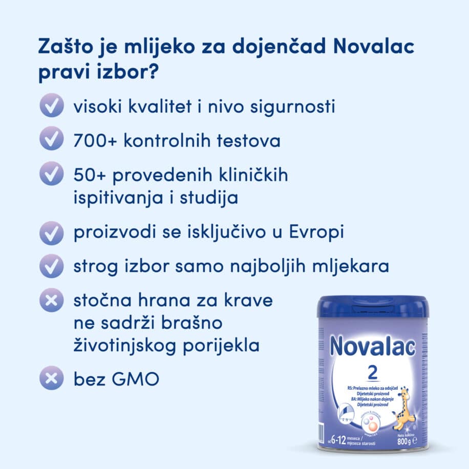 Najbolje mlijeko za bebo