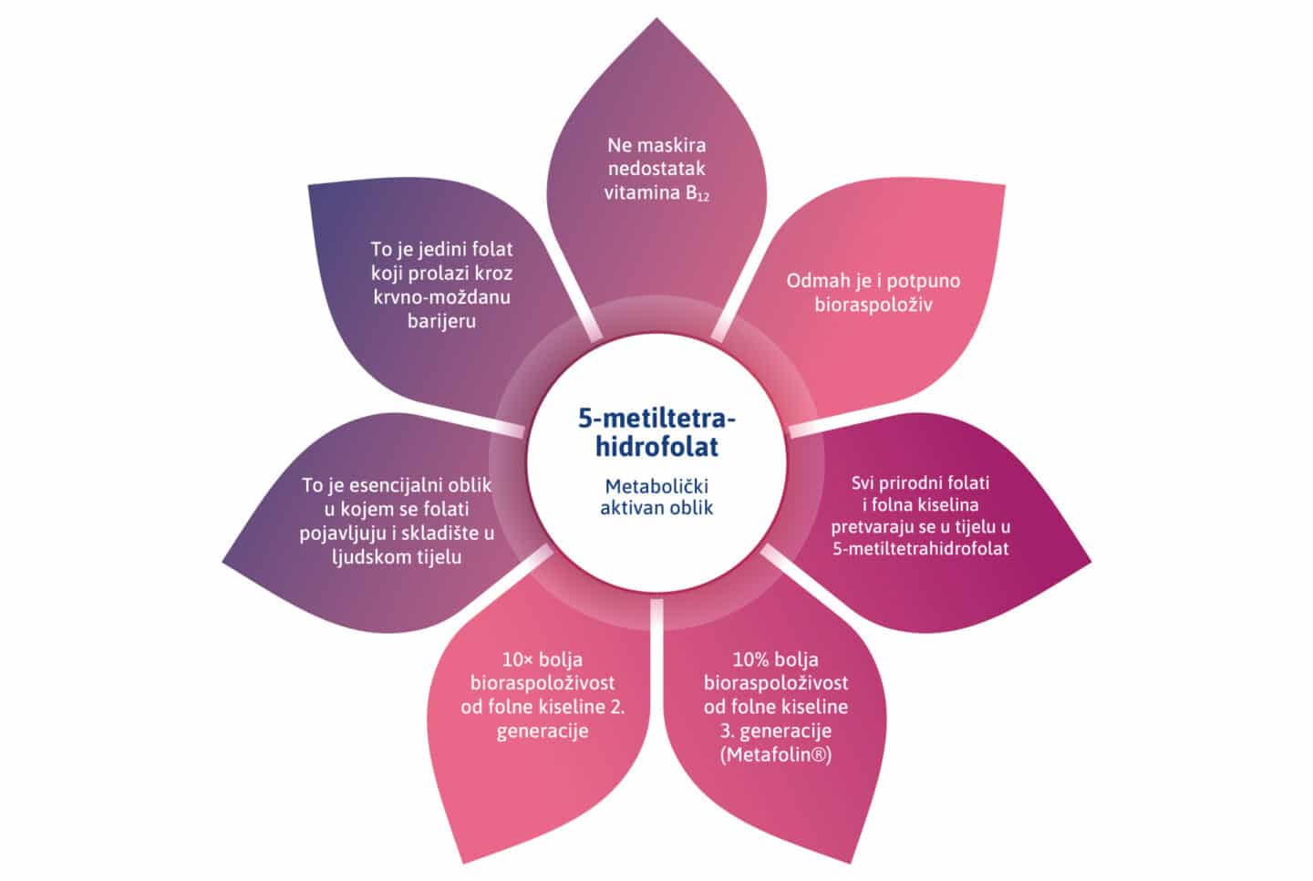 Prednosti 5-metiltetrahidrofolata – aktivnog oblika folata za bolju apsorpciju
