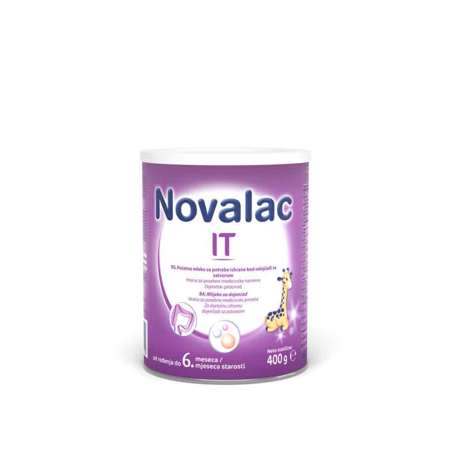 Novalac IT 400g – mliječna formula za djecu s probavnim smetnjama.
